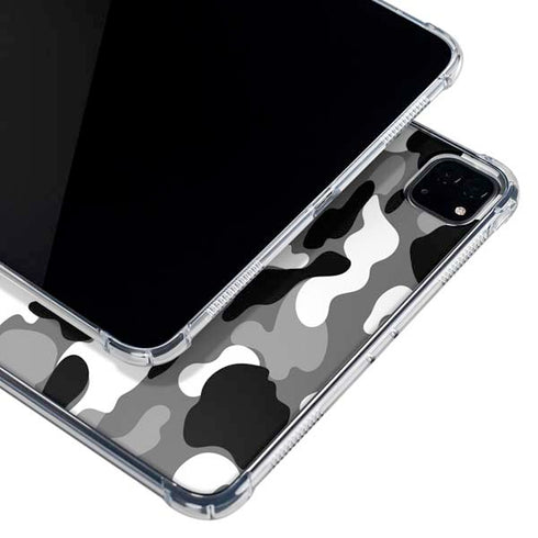 Neutral Street Camo iPad Pro 11in (2024) Clear Case